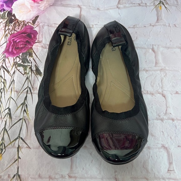 Susina Shoes - Susina Black Leather Ballet-style Flats size 6.5